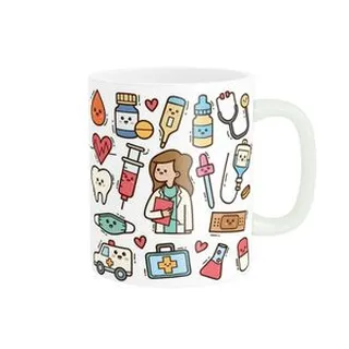 ماگ مدل فانتزی پرستار کد 1774