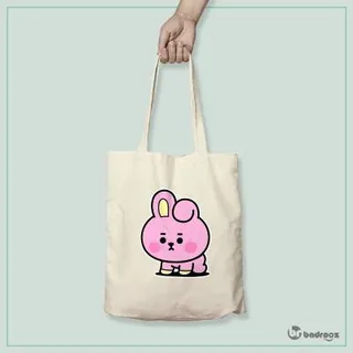 کیف خرید کتان bt21 cooky