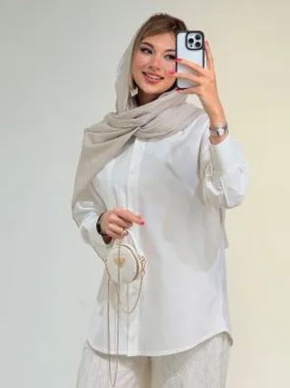 شومیز لینن کد 19056
