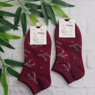 جوراب مچی پاپیونی رنگ آلبالویی کد n1385