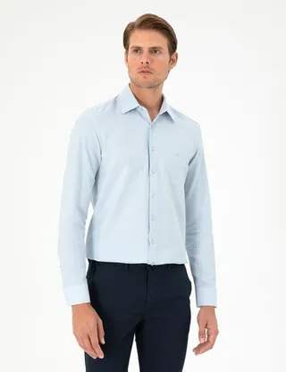 پیراهن آستین بلند مردانه پیر کاردین