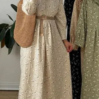 پیراهن مانتویی بابونه
