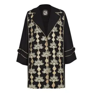 مانتو زنانه مدل M02 رنگ مشکی