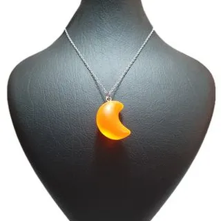 گردنبند زنانه مدل ماه شبتاب