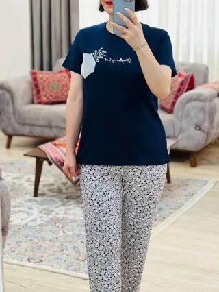 تیشرت و شلوار شکوفه