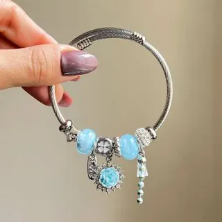 دستبند پاندورا گل