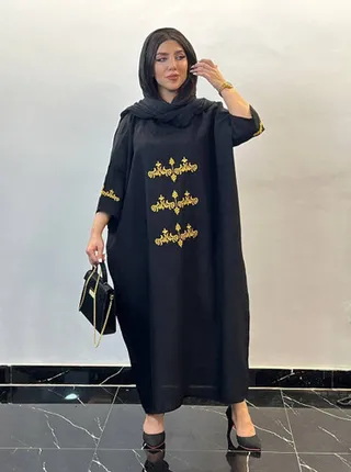 مانتو عبایی کد 6914