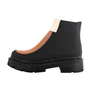 نیم بوت زنانه چرم رادیس مدل ستیلا کد M.MC-659-asl