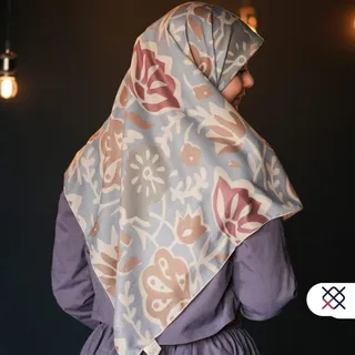 روسری سرودخوان آبی مردابی