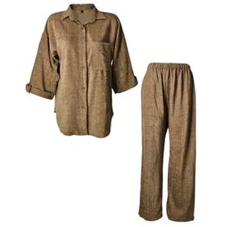 مانتو و شلوار زنانه مدل پاییزه مخمل کبریتی 1