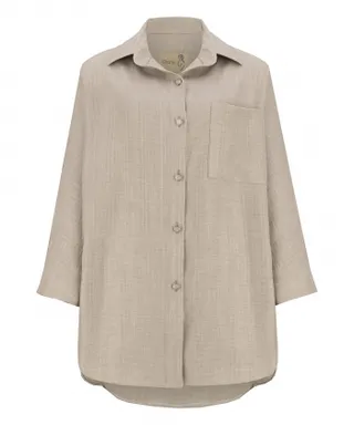 مانتو شومیزی کوتاه زنانه السانا مدل 2191