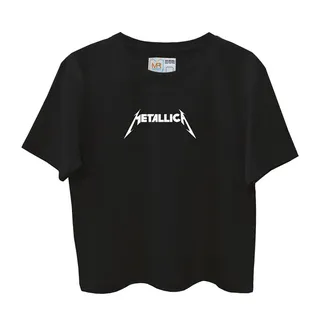 تی شرت آستین کو�تاه زنانه مسترمانی مدل metallica