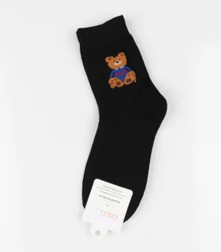 جوراب نیم ساق نخی زنانه کد 114160