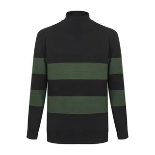 پلیور یقه اسکی مردانه مدل راه راه