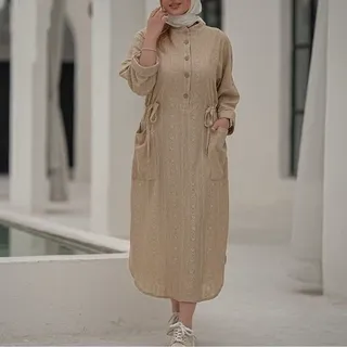 کفتان مراکشی کفتان زنانه مانتو بلند زنانه 