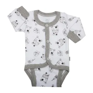 بادی آستین بلند نوزادی آدمکمدل مومو 0312020