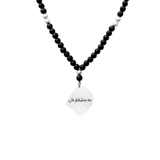 گردنبند نقره مردانه لیردا مدل دستخوش کد gor 0016