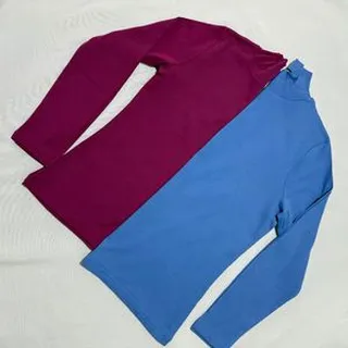 بلوز یقه سه سانت زنانه ساده