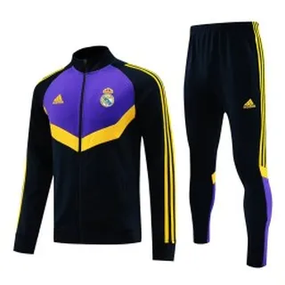 گرمکن شلوار رئال مادرید Real Madrid  2024-25 Black Purple