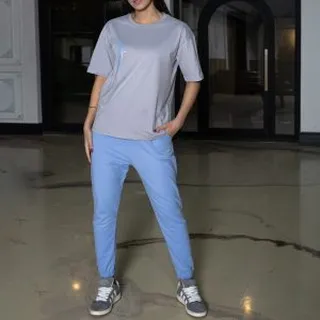 ست تیشرت و شلوار زنانه – کد: 6291