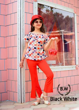 شومیز شلوار دخترانه کد 515