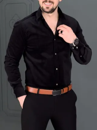 پیراهن 030802 AKOMOD مشکی