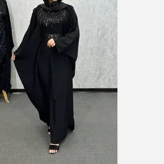 مانتو عبایی سردوشی زنانه الیزه فری تا56