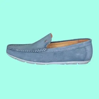 کفش کالج مردانه مدل PLK-0001 رنگ آبی