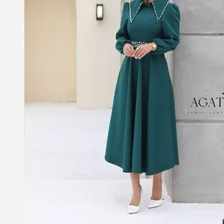 پیراهن بلند مازراتی زنانه مجلسی 36تا46