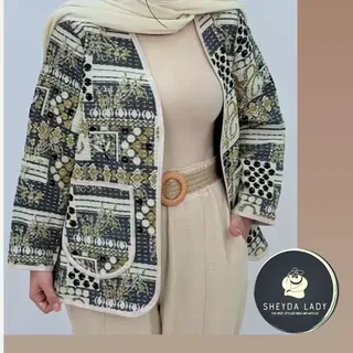 مانتو کتی دخترانه و زنانه جنس تافته مدل هانا