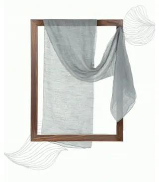 شال لمه ابریشم زنانه نوولاشال Novella shawl کد 55235