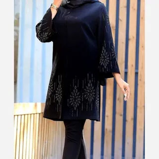 مانتو زنانه مانتو مجلسی قواره بزرگ