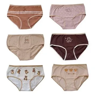 شورت زنانه مدل نخی بسته 6 عددی