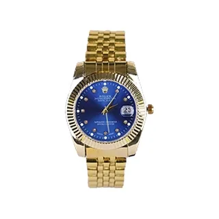 ساعت Rolex مردانه صفحه آبی مدل R12