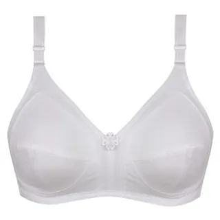 سوتین زنانه پانیذ مدل بدون فنر کد 66321 رنگ سفید