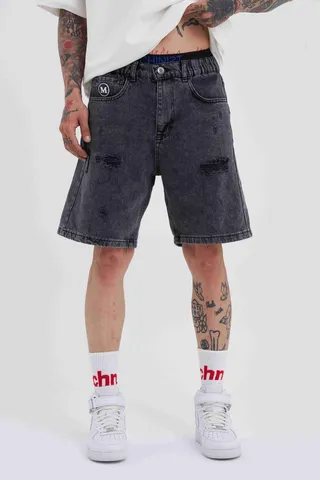 Machinistمدل M مردانه Laser Ghost Jean Short