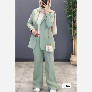 کت شلوار زنانه دیلان جنس مازراتی