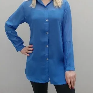  شومیز مجلسی جنس حریر اشکی