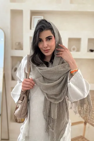شال لینن سافاری کد 570