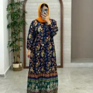 پیراهن صحرا سورمه ای