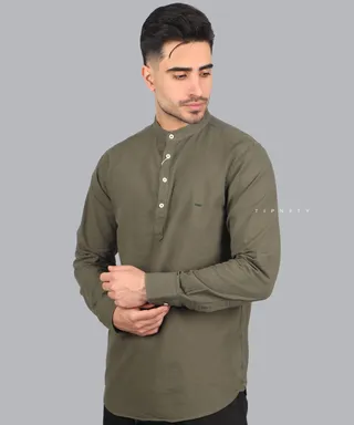 پیراهن مردانه آستین بلند یقه دیپلمات 5118