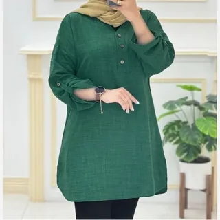  تونیک قواره دار جنس  شانتون 