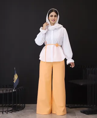 شلوار | مدل شلوار و کمربند لنین کد 10342 – گلبهی
