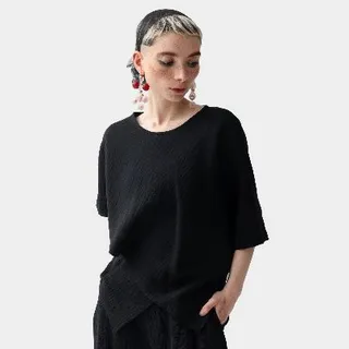 بلوز زنانه کریشه مشکی