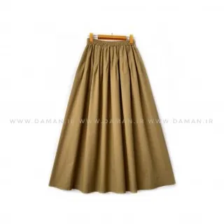 دامن  لينن  نسکافه ای   قد 90 كد  200