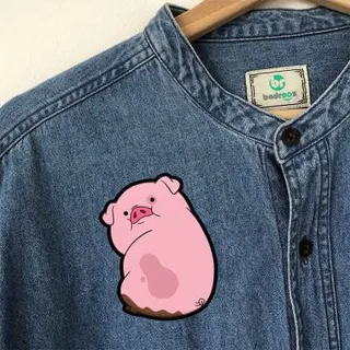 پچ حرارتی (برچسب لباس) آبشار جاذبه - Gravity Falls 13