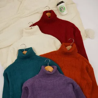 بلوز بافت یقه اسکی کد ۱۲۰