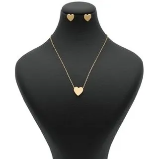 نیم ست طلا 18 عیار زنانه کد 822