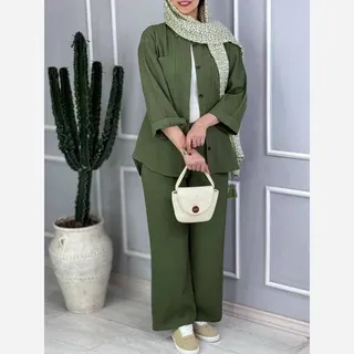 مانتو و شلوار زنانه ست لباس زنانه شومیز و شلوار 