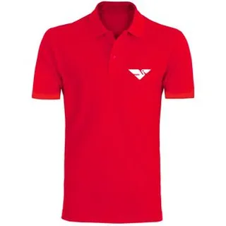 پولوشرت آستین کوتاه مردانه مدل EE271 رنگ قرمز